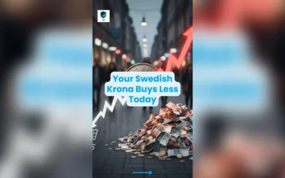 Your Swedish Krona Buys Less Today