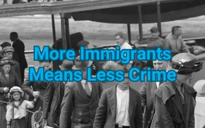 More Immigrants Means Less Crime