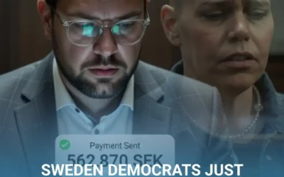 Sweden Democrats Just STOLE 560k SEK of YOUR Tax Money to Save a Criminal