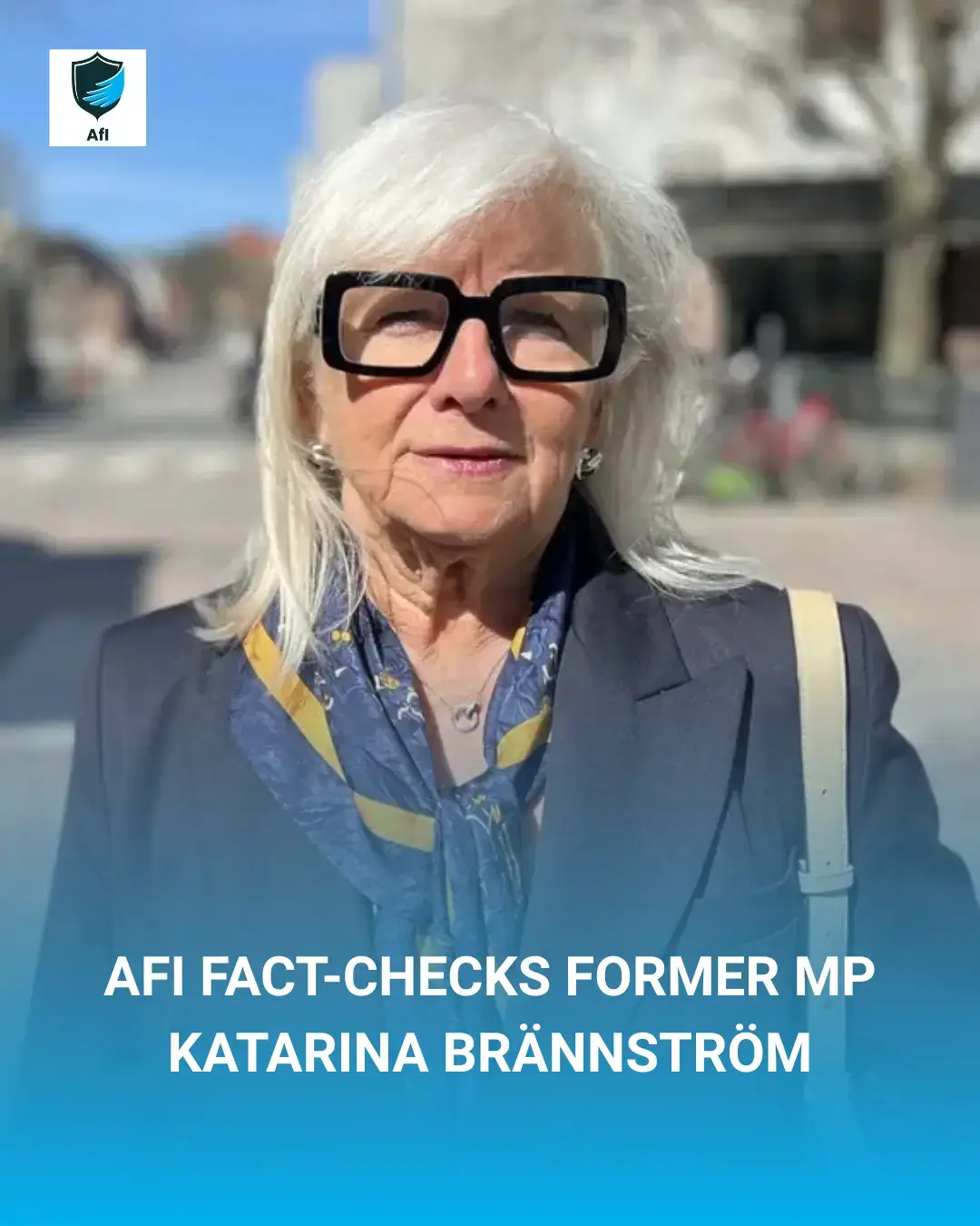 AfI Fact-checks Former MP Katarina Brännström