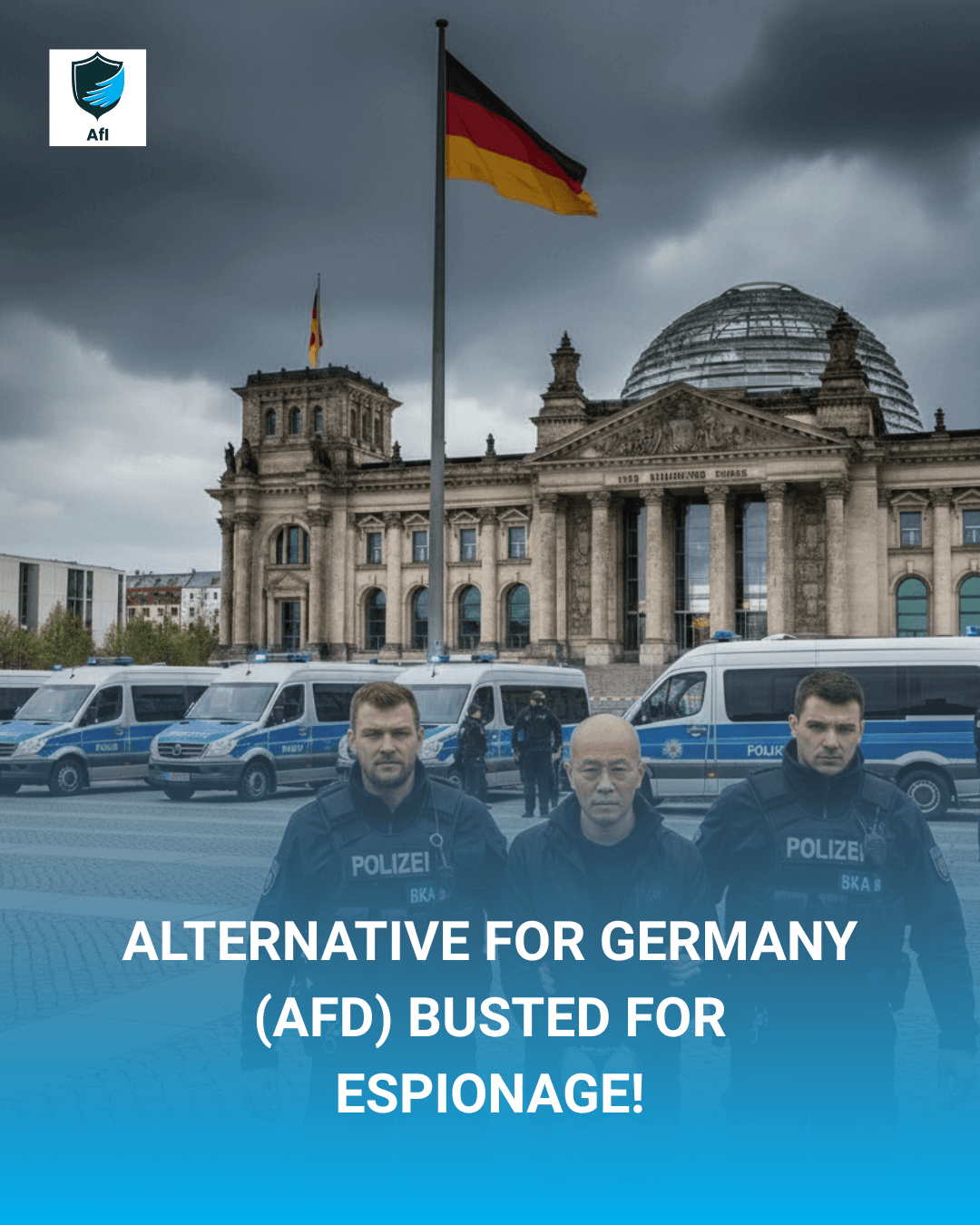 Alternative for Germany (AfD) Busted for ESPIONAGE!