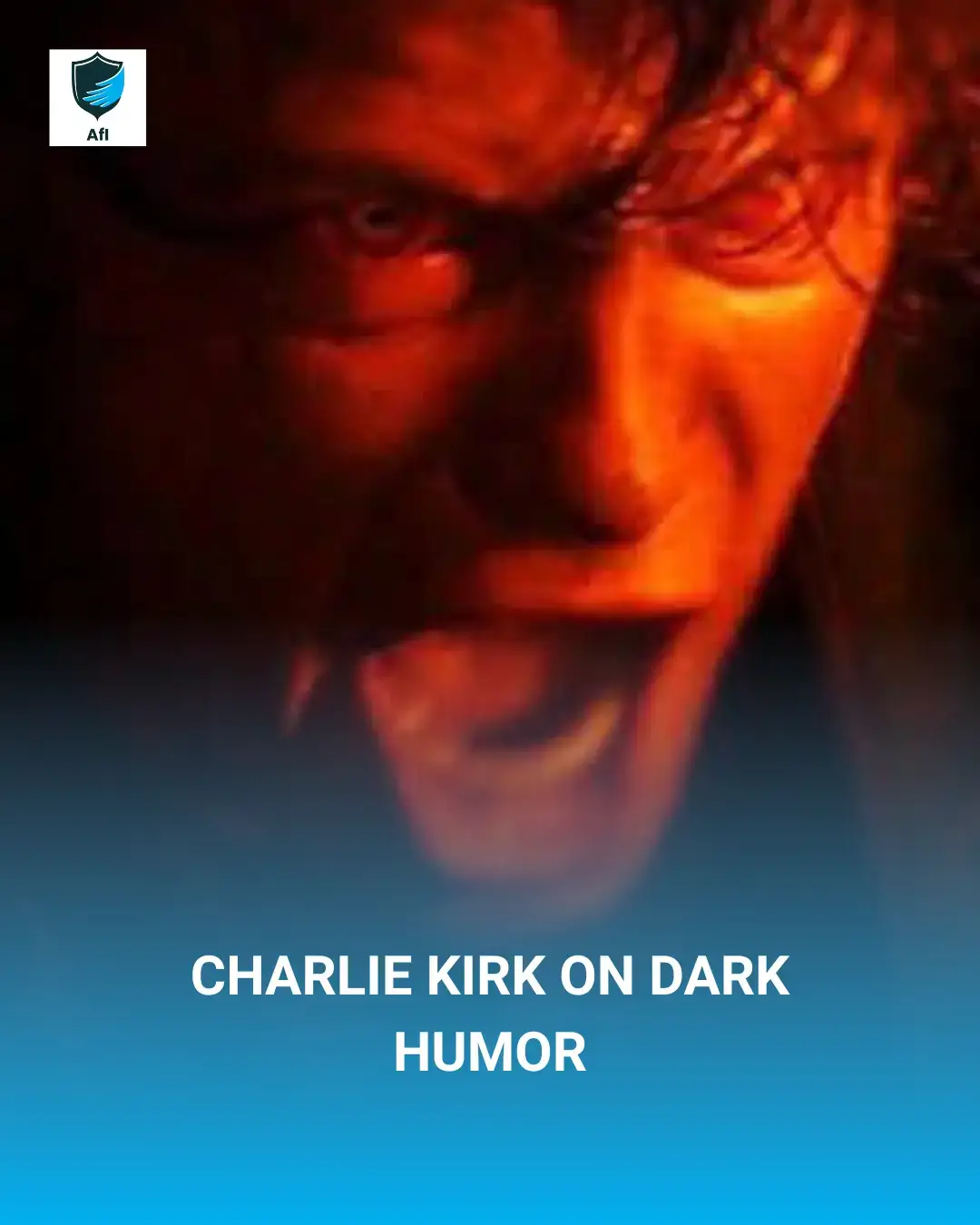 Charlie Kirk on Dark Humor