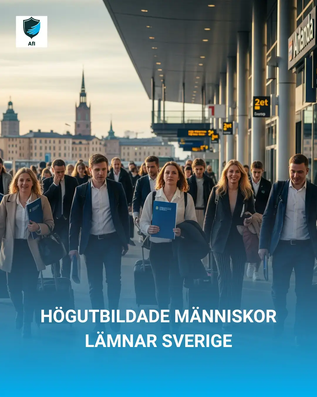Highly Educated People Are Leaving Sweden