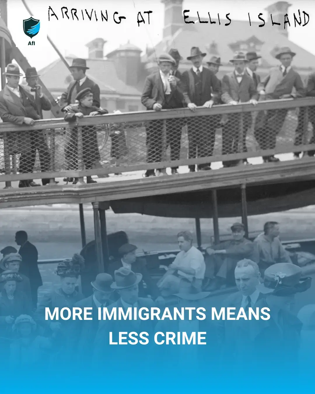 More Immigrants Means Less Crime