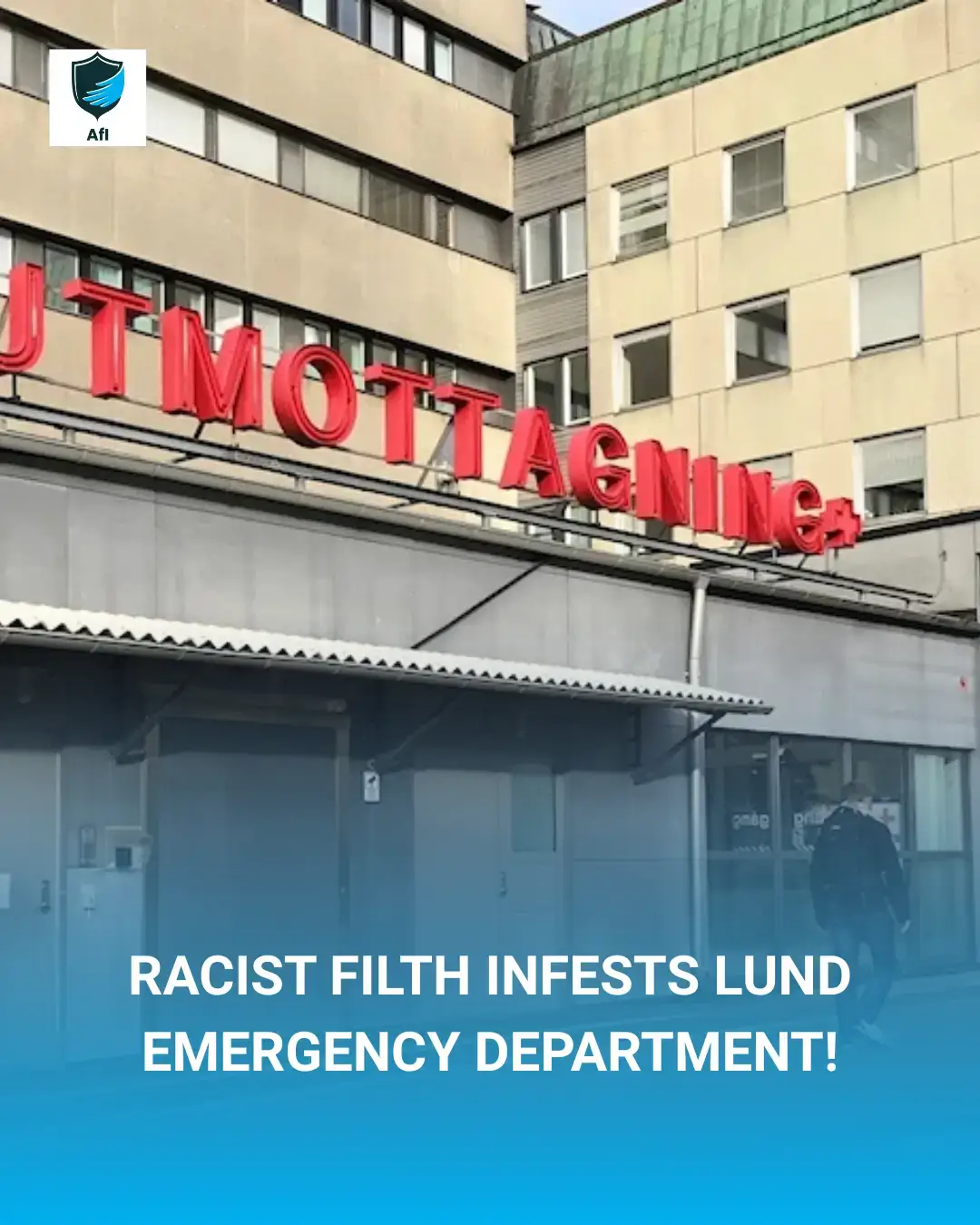 Racist Filth Infests Lund Emergency Department!