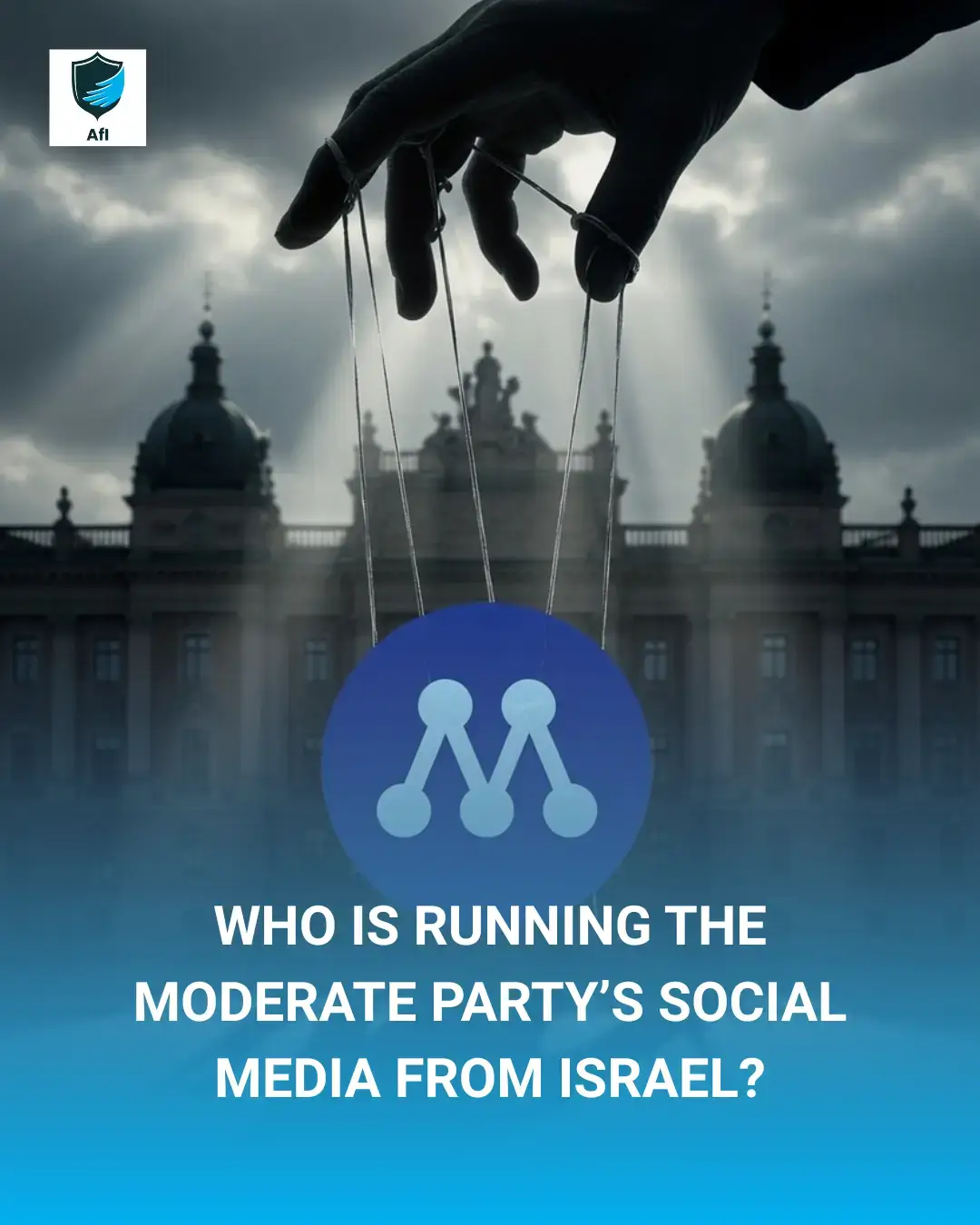 Who Is Running The Moderate Party’s Social Media From Israel?