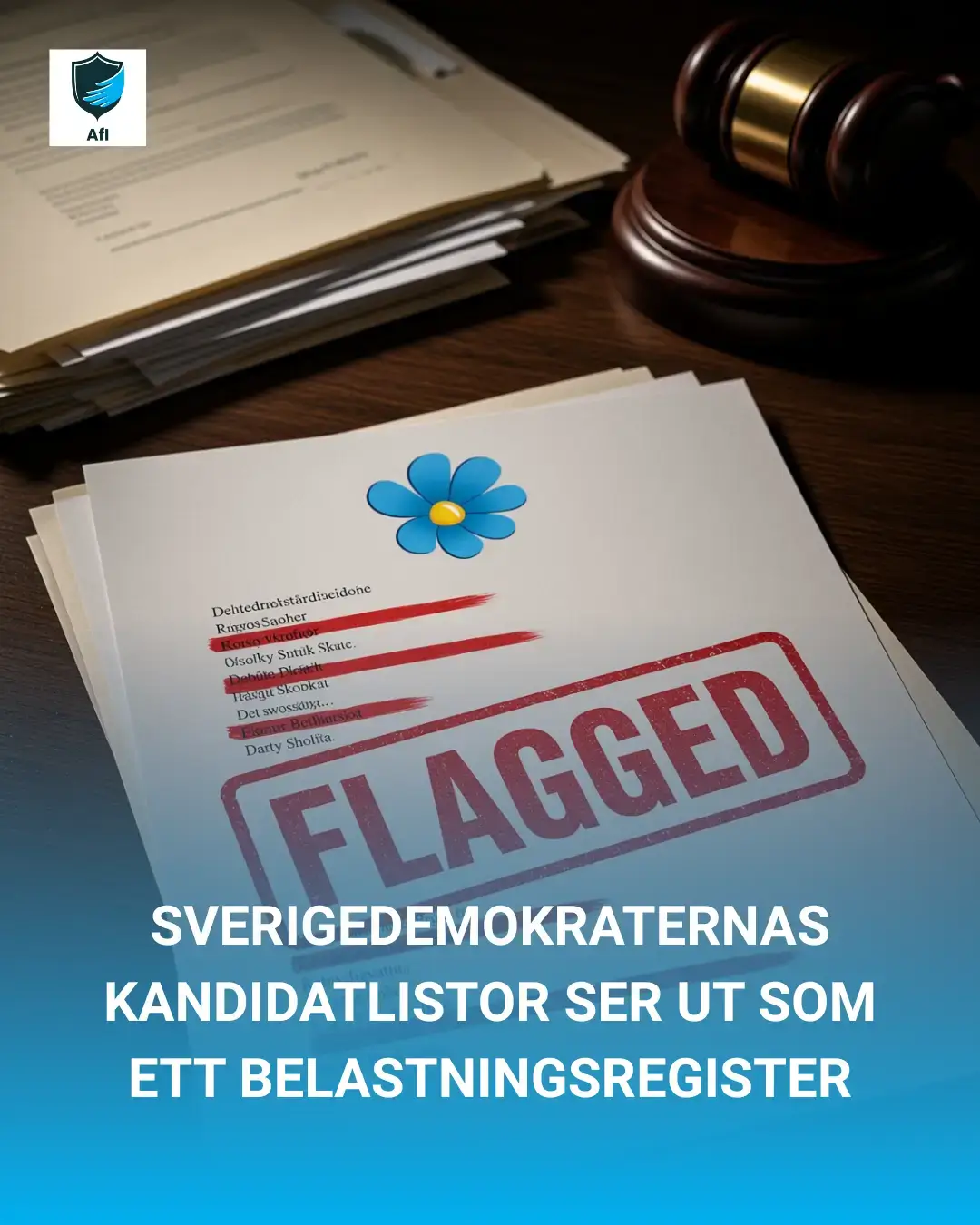 Sweden Democrats’ Candidate Lists Look Like A Criminal Roster